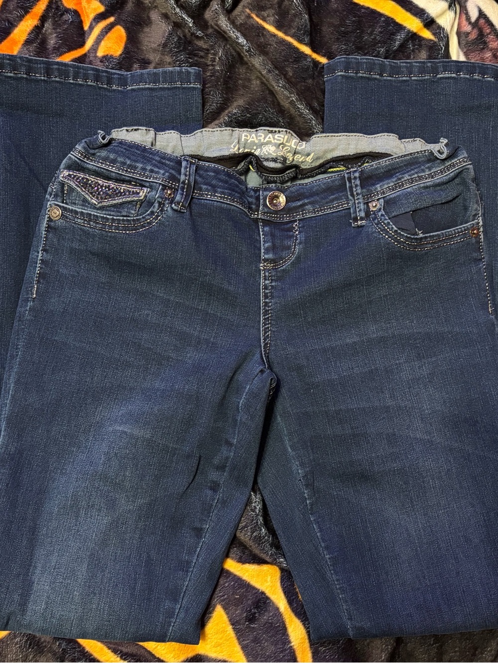 Parasuco Women's Dark Indigo Boot Cut Jeans